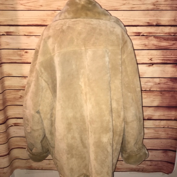 🚫SOLD🚫 RC Comstock Wheat Suede Bomber Coat - Picture 5 of 8